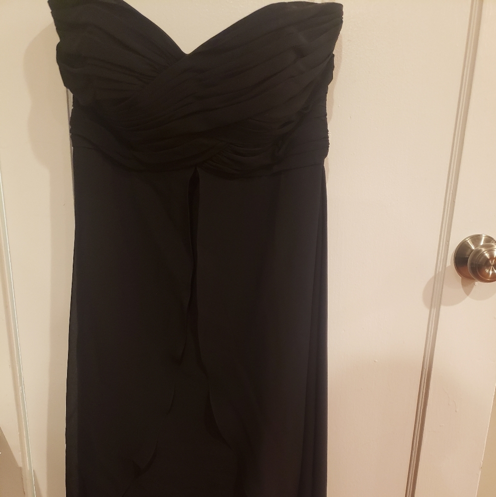 Black David's bridal size 12 dress
